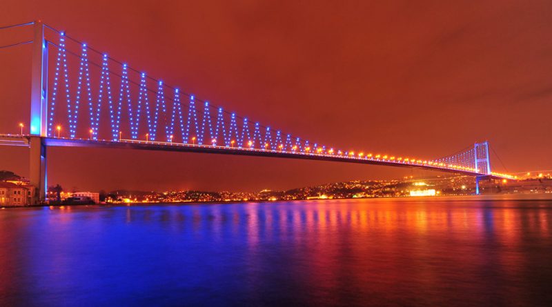 boğazda teknede iftar